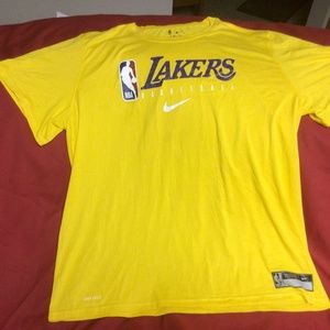 Nike Los Angeles Lakers Short Sleeve Tee, Mens Size XXL